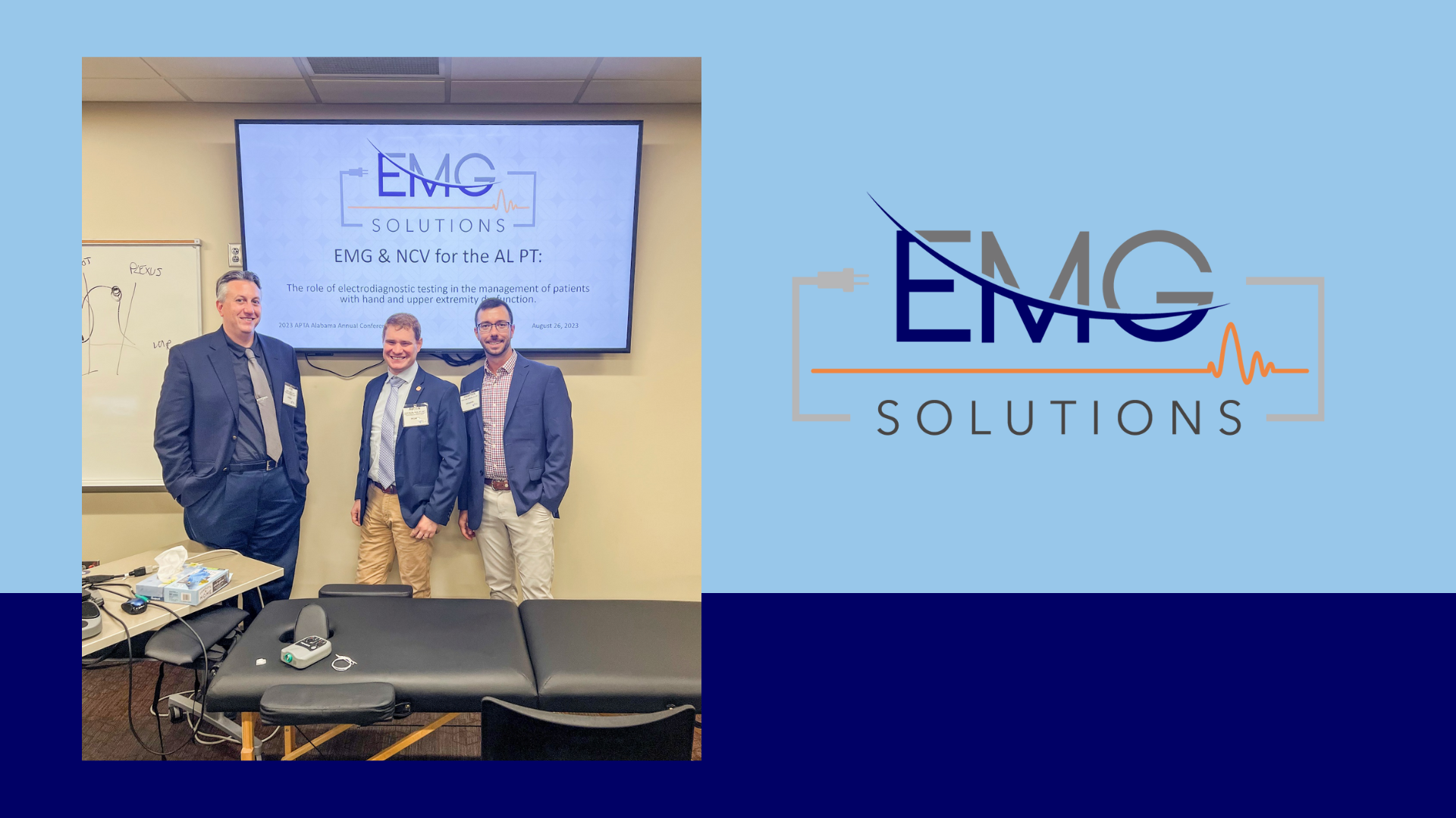 The AL APTA Conference EMG Solutions
