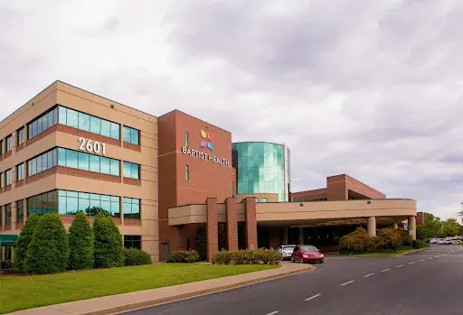 The Exterior of the Baptist Health hospital in Paducah KY